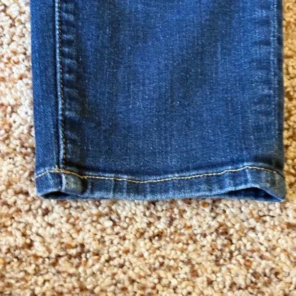 Frame Denim Women Le Skinny de Jeanne Jean Size 32 (Fits 30") Dark Blue Mid Rise - Picture 16 of 16